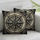 Ulloord Decorative Square Throw Pillow Cover Pillow Case for Sofa Home Decoration