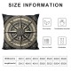 Ulloord Decorative Square Throw Pillow Cover Pillow Case for Sofa Home Decoration