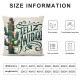 Ulloord Throw Pillow Cover Linen Espaol Merry Christmas Title in White Holidays Tree Decorative Square Pillow Case for Couch Sofa Home Decoration