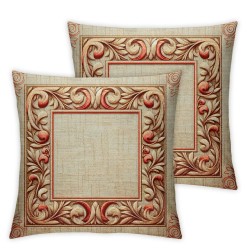 Ulloord Decorative Square Throw Pillow Cover Linen Red Stitching USA Dirty Baseball Brown Sports Series Single Recreation Space Textures Close Detail Pillow Case for Couch Sofa Home Decoration