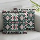 Ulloord Ethnic Throw Pillow Covers, Culture Decorative Pillow Covers Digital Printing for Couch Sofa Bed Invisible Zipper