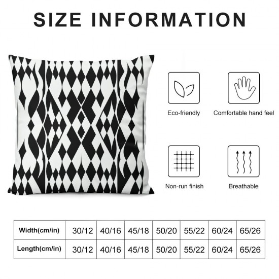 Ulloord Decorative Square Th Pillow Cover Pillow Case for Sofa Home Decoration