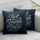 Ulloord Throw Pillow Cover Linen Design Decoration Love Decorative Square Pillow Case for Couch Sofa Home Decoration