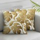 Ulloord  Spring Pillows Decorative Throw Pillow Covers , Tropical Monstera Palm Leaf Floral Print Fabric Double Sided Square Pillow Cases Pillowcase Sofa Cushion