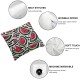 Ulloord Summer Pillow Covers Colorful and Decorative Double Sided Decorative Pillows Cases Pillows Covers