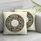 Pillow Covers Border Key Ancient Motif Frame Double Sided Decorative Pillows Cases Throw Pillows Covers