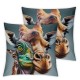 Ulloord Cute Throw Pillow Covers Animal Creative Art Design Square Pillowcases for Home Decor Sofa Car Bedroom Pillow case