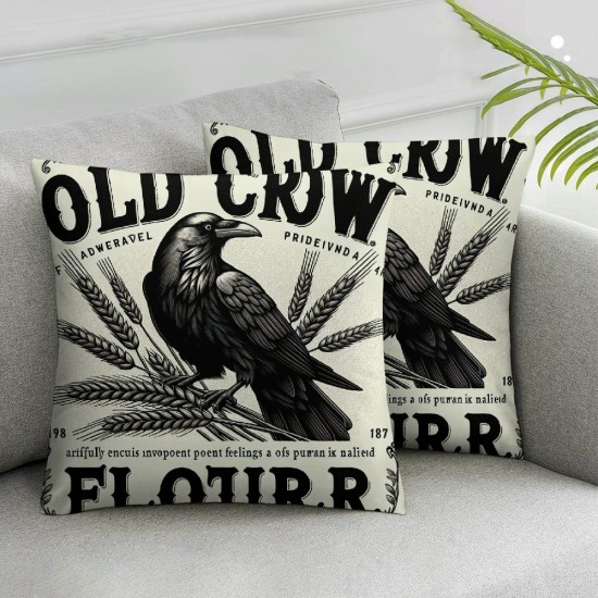 Ulloord Hopyeer Animals Pillow Covers Pig Cow with Throw Pillow Case Cushion Cover(VF-farm)