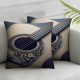 Ulloord Throw Pillow Covers Retro Guitar al Decorative Square Pillowcases Cushion Cover