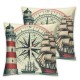 Ulloord Theme Pier Decor Throw Pillow Covers Pillow Case Print Home Decoration Pillowcase Cushion Cover ( )