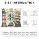 Ulloord Theme Pier Decor Throw Pillow Covers Pillow Case Print Home Decoration Pillowcase Cushion Cover ( )