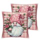 Ulloord Happy Mother Day’s Pillow Covers with Flowers Blooming Pillowcase Home Sofa Chair Decor Cushion Case Cover