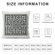 Ulloord Throw Pillow Covers,Black White Key Decorative Pillow Covers Digital Printing Linen Blended for Couch Sofa Bed Invisible Zipper