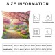 Ulloord The Throw Pillow Covers,Abstract Decorative Pillow Covers Digital Printing Blended Fabric for Couch Sofa Bed Invisible Zipper