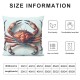 Ulloord Throw Pillow Covers Beach Theme Coral Design Square Pillowcase for Home Decor Sofa Car Bedroom Pillow case