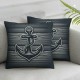 Ulloord Throw Pillow Covers Retro Design Square Pillowcase for Home Decor Sofa Car Bedroom Pillow case