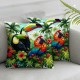 Ulloord Throw Pillow Covers Bird Summer Design Square Pillowcase for Home Decor Sofa Car Bedroom Pillow case