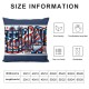 Ulloord Throw Pillow Covers Square Pillowcase for Home Decor Sofa Car Bedroom Pillow case