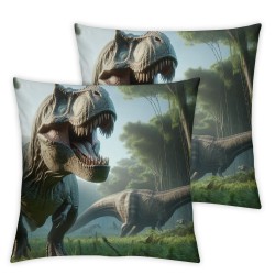 Ulloord Throw Pillow Covers Animal in The Woods Design Square Pillowcase for Home Decor Sofa Car Bedroom Pillow case