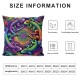 Ulloord Throw Pillow Covers Animal Plant Square Pillowcase for Home Decor Sofa Car Bedroom Pillow case