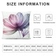 Ulloord Pink Flowers Pillowcases Art Painting Pillow Case Decorative Throw Pillow Cover for Home Sofa Office