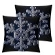 Pillowcases White Background Winter Art Design Pillow Case Decorative Throw Pillow Cover for Home Sofa Office