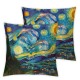 Ulloord Pillowcases Oil Painting Pillow Case Decorative Throw Pillow Cover for Home Sofa Office