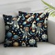 Ulloord Square Throw Pillow Covers Pattern Pillow Cases Decorative for Home Bedroom Sofa Pillowcases Standard Size