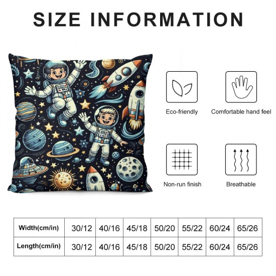 Ulloord Square Throw Pillow Covers Pattern Pillow Cases Decorative for Home Bedroom Sofa Pillowcases Standard Size