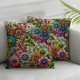 Throw Pillow Covers Blossoming Flowers Rose Spring Floral Design Square Pillowcase for Home Decor Sofa Car Bedroom Pillow case