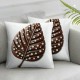 Ulloord Fall Decor Pillow Covers Pumpkin Happy Stripes Fall Pillows Decorative Throw Pillows Orange Thanksgiving Cushion Case for Couch Sofa