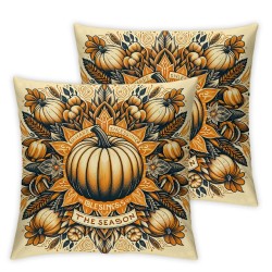 Ulloord Fall Pillow Covers for Fall Decor Fall Decorations Pillows Truck Pumpkin Throw Pillow for Thanksgiving Autumn Cushion Cases for Couch