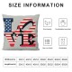 Ulloord Decorations Pillow Covers American Flag Throw Pillow Covers Pillows Case Decor