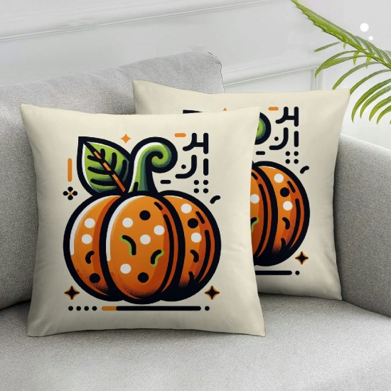 Ulloord Fall Pillow Covers Pumpkin Throw Pillow Covers for Fall Thanksgiving Decorations Fall Party Pillows Decorative Pillow Covers for Couch Sofa