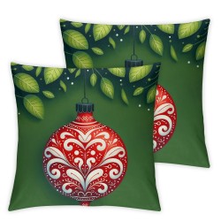 Ulloord Christmas Pillow Covers for Christmas Decorations Merry and Bright Christmas Tree Christmas Pillows Winter Holiday Throw Pillows Christmas Farmhouse Decor for Couch