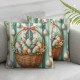 Ulloord Throw Pillow Covers Eggs Spring Home Decor for Couch