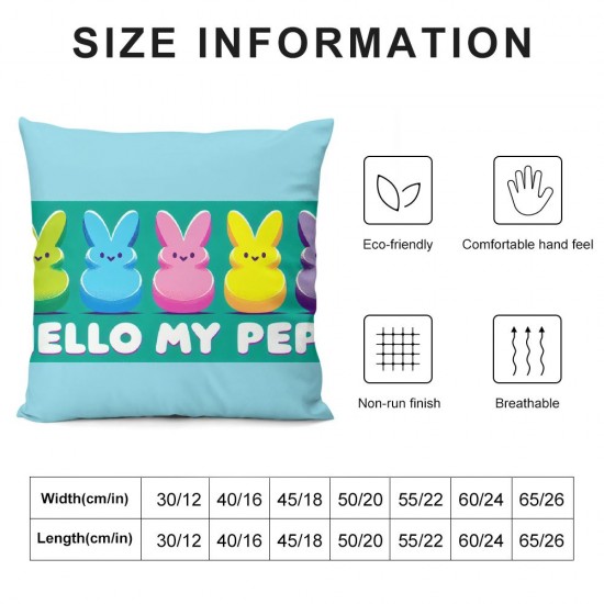 Ulloord Pillow Covers Decorations for Home Hello Pillows Decorative Throw Pillows Spring Decor