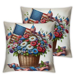 Ulloord Decorations Pillow Covers Floral Throw Pillow Covers Pillows Decor Cushion Case