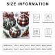 Ulloord Christmas Pillow Covers, Trees &amp; Throw Pillowcases Cushion Cases Decorative Party Decoration for Home Sofa