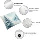 Ulloord Christmas Pillow Covers Throw Pillow Covers Tree Decorative Cushion Case for Sofa Couch Outdoor Patio Living Room