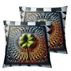 Ulloord St Patricks Day Pillow Covers St Patricks Day Decorations for Home St Patricks Decorative Throw Pillows St Patricks Day Decor