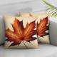 Ulloord Fall Pillow Covers for Fall Decor Pumpkin and Outdoor Pillows Decorative Pillows Thanksgiving Decorations Autumn for