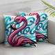 Ulloord Summer Pillow Covers Beach Happy and Salty Pillows Decorative Throw Pillows Summer Decorations Decor Cushion Case for Sofa Couch