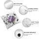 Ulloord Spring Pillow Covers , Floral Decorative Throw Pillowcases for Home Sofa Couch Decoration