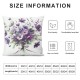 Ulloord Spring Pillow Covers , Floral Decorative Throw Pillowcases for Home Sofa Couch Decoration