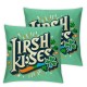 Ulloord Pillow Covers , Decorations for Home Happy St Patricks Day Decorative Throw Pillows Farmhouse St Patricks Day Decor