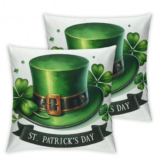 Ulloord Pillow Covers St Patricks Day Decorations for Home Lucky Decorative Throw Pillows St Patricks Day Decor