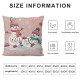 Ulloord Bundles, Christmas Pillow Covers, PinkXmas and Throw Pillows, Red