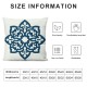 Bundles, New Living Series Blue and Green Pillow Covers Outdoor Waterproof Pillow Inserts