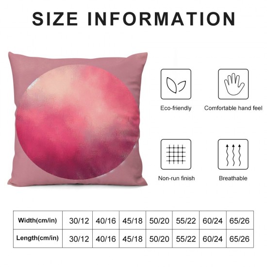 Bundles, Velvet Soft Decorative Pillow Covers, Pink